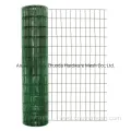 Green PVC Coated Welded Wire Mesh Roll